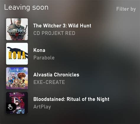 Games Leaving Xbox Gamepass on March 15th .